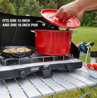 Coleman Triton+ 2-Burner Propane Gas Camping Stove  • 2157318