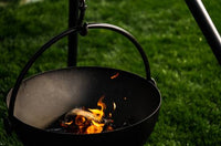 Cowboy Cauldron The Dude Fire Pit & Grill, 35 LBS, 24" Diameter  • 51001-DUDE