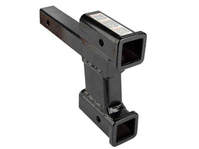 Roadmaster Dual Hitch Receiver 2" and 6" Offsets 10,000 lb Capacity  • 077-6