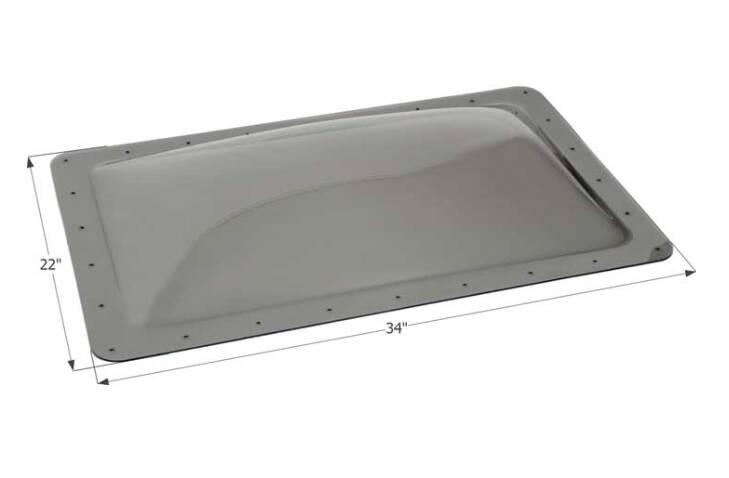 Icon RV Skylight 30" x 18" - Smoke  • 12120