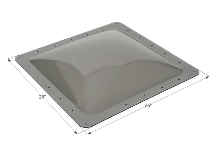Icon RV Skylight 22" x 22" - Smoke  • 12121