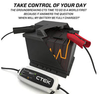 CTEK CT5 Time To Go 12 Volt Battery Charger and Maintainer with Accessories  • 40-255