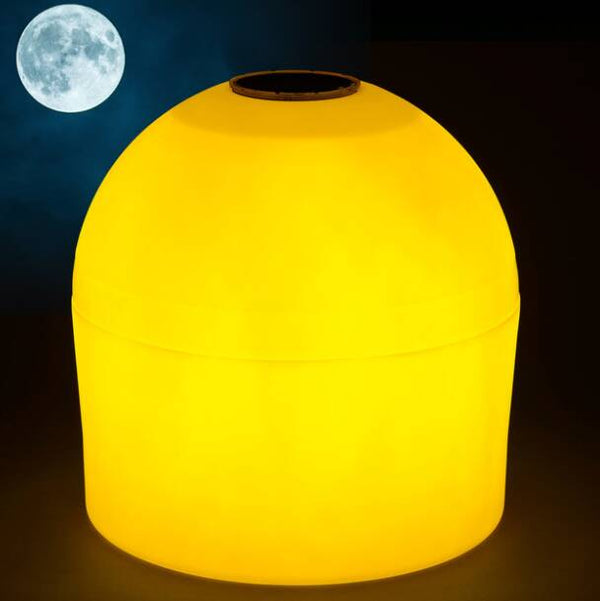 Dunn-Rite 20" Illuminating Solar Buoy, Yellow  • BUOY 3