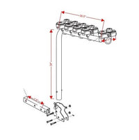 Swagman XP 5 Position Folding Hitch Mount Bike Carrier  • 64970