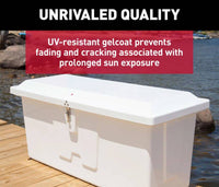 Taylor Made Stow 'N Go White Dock Box 24" X 54" X 22"  • 83562