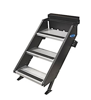 MORryde StepAbove RV Steps for 21-3/4" to 22-1/4" Wide Doorways - 3 Steps  • STP-204