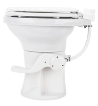 Camco Premium Ceramic RV Toilet with Ergonomic Design, White  • 41710