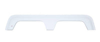 Icon FS783 70-3/8"L x 12-5/8"H (7-1/4" Arch Heigh) Polar White Tandem Fender Skirt for Coachmen Royal Model  • 01653