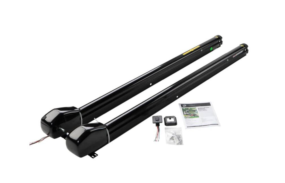 Lippert 12V Smart Arm Awning Hardware Kit - 63" Short (Black)  • 759516