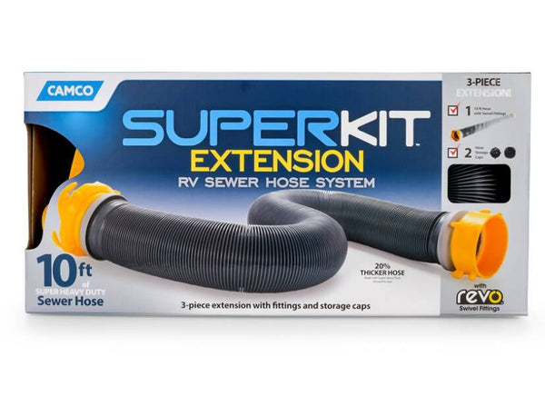 Camco SUPERKIT 10' Sewer Hose Extension  • 39663