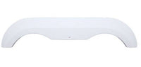 Icon 57-1/2"L x 13"H (6" Arch Heigh) Polar White Tandem Fender Skirt for Award Model  • 12325