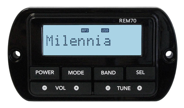 Milennia Wired Stereo Remote Control  • MIL-REM70