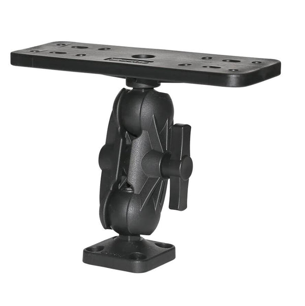 Scotty 1.5" Ball Mount W/Fishfinder & Universal Mounting Plate  • 0163