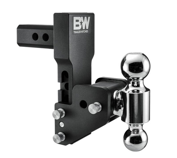 B&W MultiPro Tow & Stow Adjustable Dual-Ball Mount - 2" Receiver - 2", 2 5/16" Ball - 4.5" Drop  • TS10065BMP