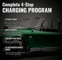 Battery Tender 4-Bank 12V, 1.25 Amp Battery Charger  • 022-0148-DL-WH