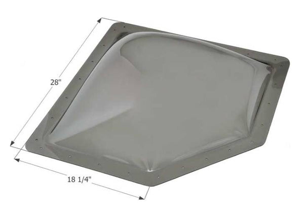 Icon Neo Angle RV Skylight, 24" x 14.25" - Smoke  • 12144