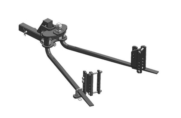 Blue Ox 2-Point Weight Distributing Hitch 12,000 GTW / 1200 TW - 2-5/16" Ball With 7-Hole Shank  • BXW1275