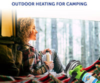 Flame King Portable Propane Gas Outdoor Heater with Piezo Electric Start  • YSN-AD03