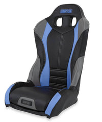 Simpson Racing Pro Sport Off-Road Suspension Seat, Black/Light Blue/Gray  • 106-317