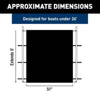 SureShade PTX Power Shade - 51" Wide (Black)  • 2021026399