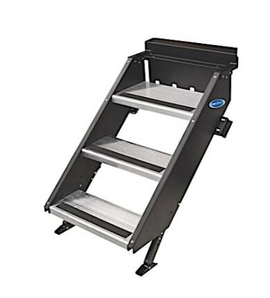 MORryde StepAbove RV Steps for 23-3/4" to 26-1/4" Wide Doorways - 3 Steps  • STP-207