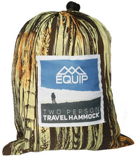Equip 2 Person Travel Hammock, Wood Grain  • 971504
