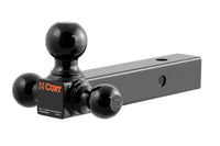 Curt Multi-Ball Mount, 2" Hollow Shank, 1-7/8", 2" & 2-5/16", Black  • 45652