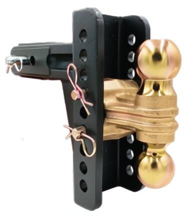 Blue Ox Adjustable Hitch Ball Mount, 2-1/2" Receiver, 6" Drop/Rise, 10,000 Lbs  • BXH20261