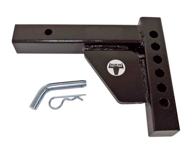 Blue Ox SwayPro Weight Distribution Shank for 2" Hitches - 9" Long - 9 Hole Adjustment  • BXW4002
