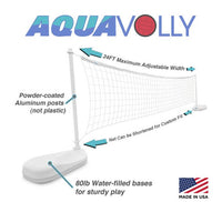 Dunn-Rite AquaVolly Water-Filled Pool Volleyball Net Set  • V200