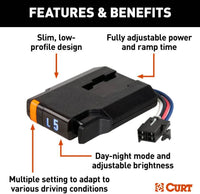 Curt Discovery NEXT Trailer Brake Controller Time-Delay  • 51126