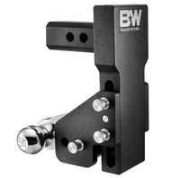 B&W MultiPro Tow & Stow Adjustable Dual-Ball Mount - 2" Receiver - 2", 2 5/16" Ball - 4.5" Drop  • TS10065BMP