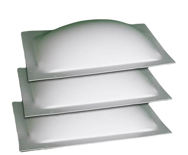 Specialty Recreation Rectangle RV Skylight 14" x 22" - 3 Pack White  • SP1422W