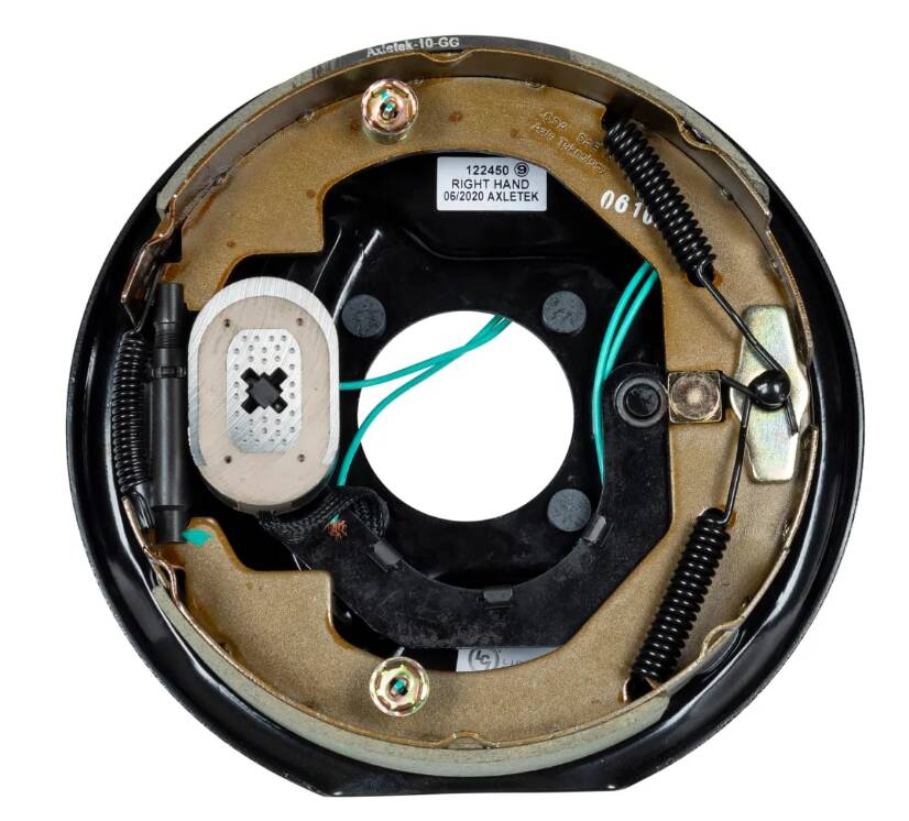 Lippert Electric Trailer Brake Assembly - 10" x 2.25" 3,500 lbs. Right Side  • 122450