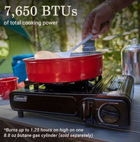 Coleman Classic 1-Burner Butane Camping Stove, Black  • 2157595