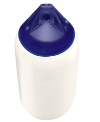 Polyform F-5 Series 11" x 30"  White Twin Eye Cylindrical Inflatable Fender  • F-5 WHITE