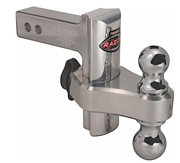 Trimax  Razor 6" Drop/Rise Aluminum (Comes with Hitch Balls)  • TRZ6AL