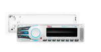 BOSS Audio Systems Marine Receiver - Weatherproof, Bluetooth Audio, USB, SD, MP3, AM/FM, Aux-in  • MR1308UAB