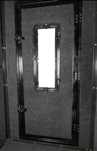 Muddy Gunner Steel Box Blind w/ 5' Tower, Cracked Mud Camo  • MUD-BBBST1000-5C
