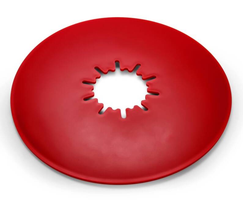 Eaz-Lift 12" Premium Fifth Wheel Lube Plate, Red w/ PTFE  • 44678