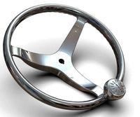 Lewmar 13.5" Powerboat Steering Wheel with PowerGrip Control Knob and 5/8" Nut  • 89700820