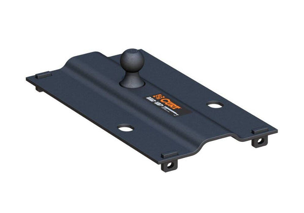 Curt Bent Plate 5th Wheel Rail Gooseneck Hitch w/ 2-5/16" Ball, 25K, 3" Offset  • 16055
