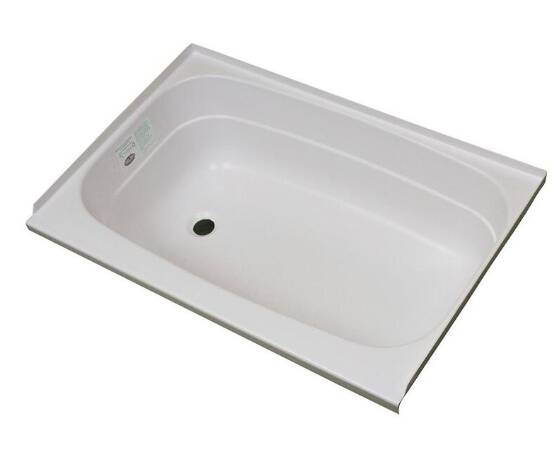 Specialty Recreation White Bathtub - Left Drain - 24" x 32" x 11.5"  • BT2432WL