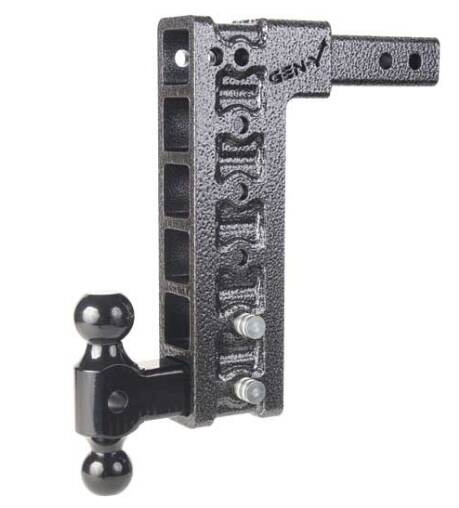 Gen-Y Hitch Adjustable 2-Ball Mount - 2" Hitch - 12-1/2" Drop - 10K  • GH-316