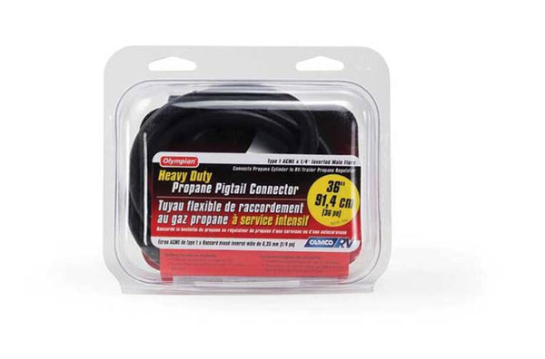 Camco Pigtail Propane Hose Connector - 36" ,cCSAus, Clamshell  • 59173