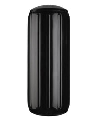Polyform HTM-3 Series 10.5" x 27" Black Line Through Center Cylindrical Inflatable Fender with Air Adaptor  • HTM-3 BLACK