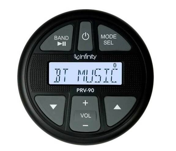 Infinity Marine Digital Media Receiver w/ Built-In Bluetooth  • INFPRV90