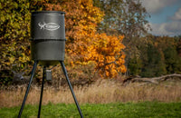 Wildgame Innovations Quick-Set W270D Tri-Pod Poly Barrel Game/Deer Feeder  • WGIFD0026