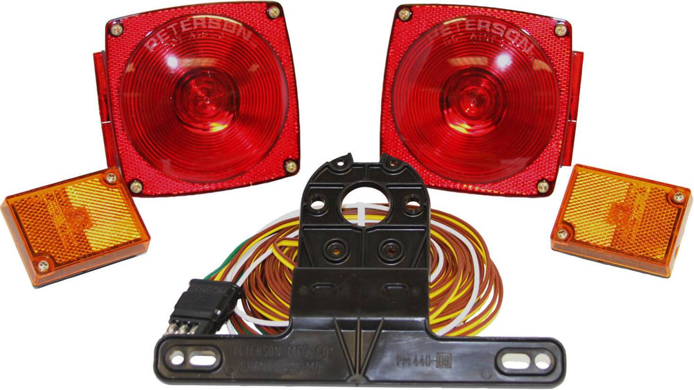 Peterson Trailer Square Light Kit, Under 80"  • V540