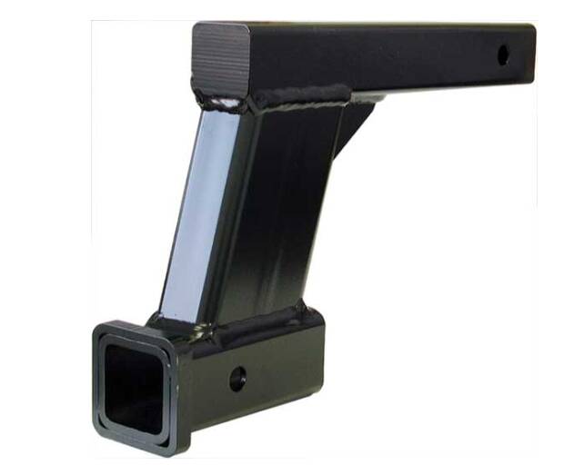 Roadmaster High-Low Hitch Receiver Adapter for 2" Receiver - 4" Rise/Drop, 6,000 lbs. Weight Capacity  • 070